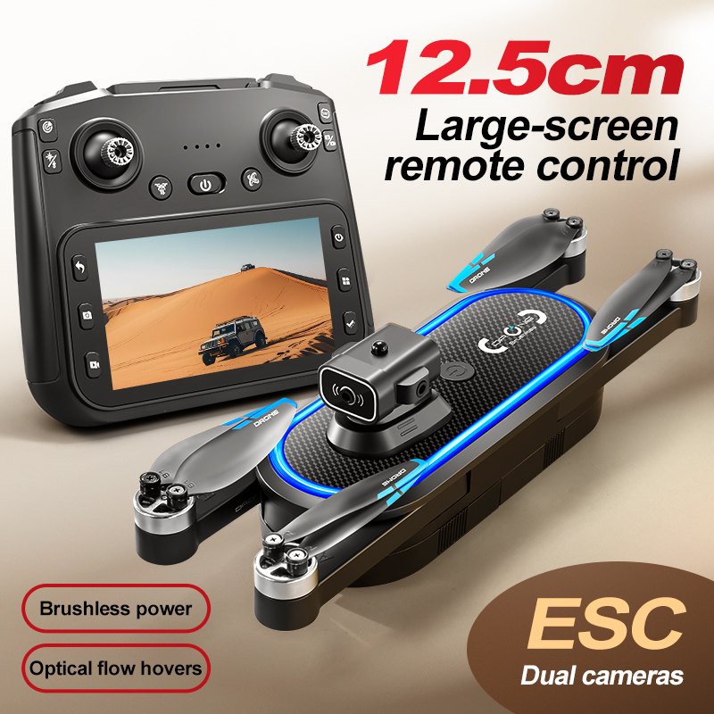 2025 S186 Drone profesional 4K - Drone Controller Screen reseña y precio