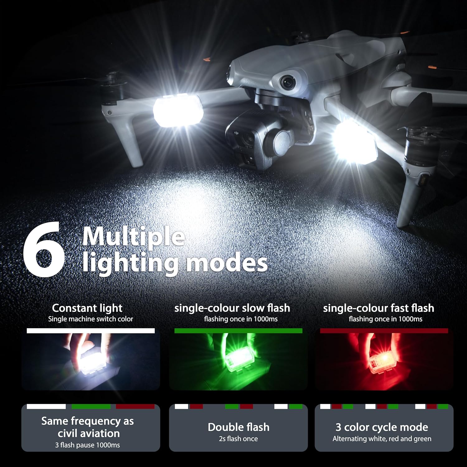 STARTRC Drone luz estroboscópi - Drone Neck Strap reseña y precio