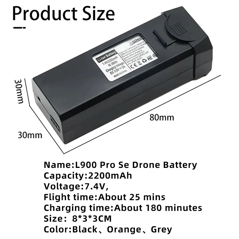 Batería Para Dron L900 PRO SE  - Jjrc Drone X12 reseña y precio